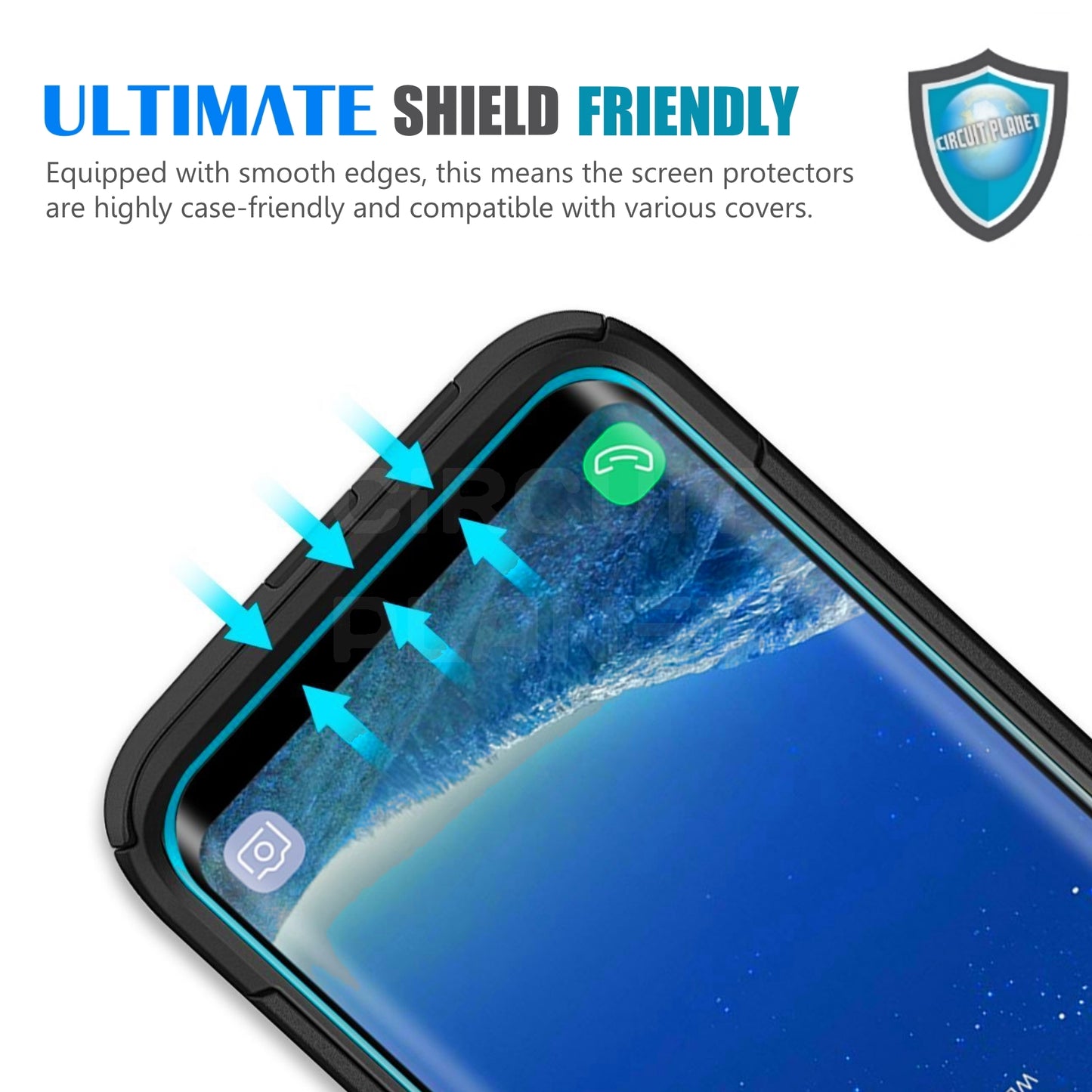 1 Pack - iTEC Privacy Tempered Glass for All iPhone Models