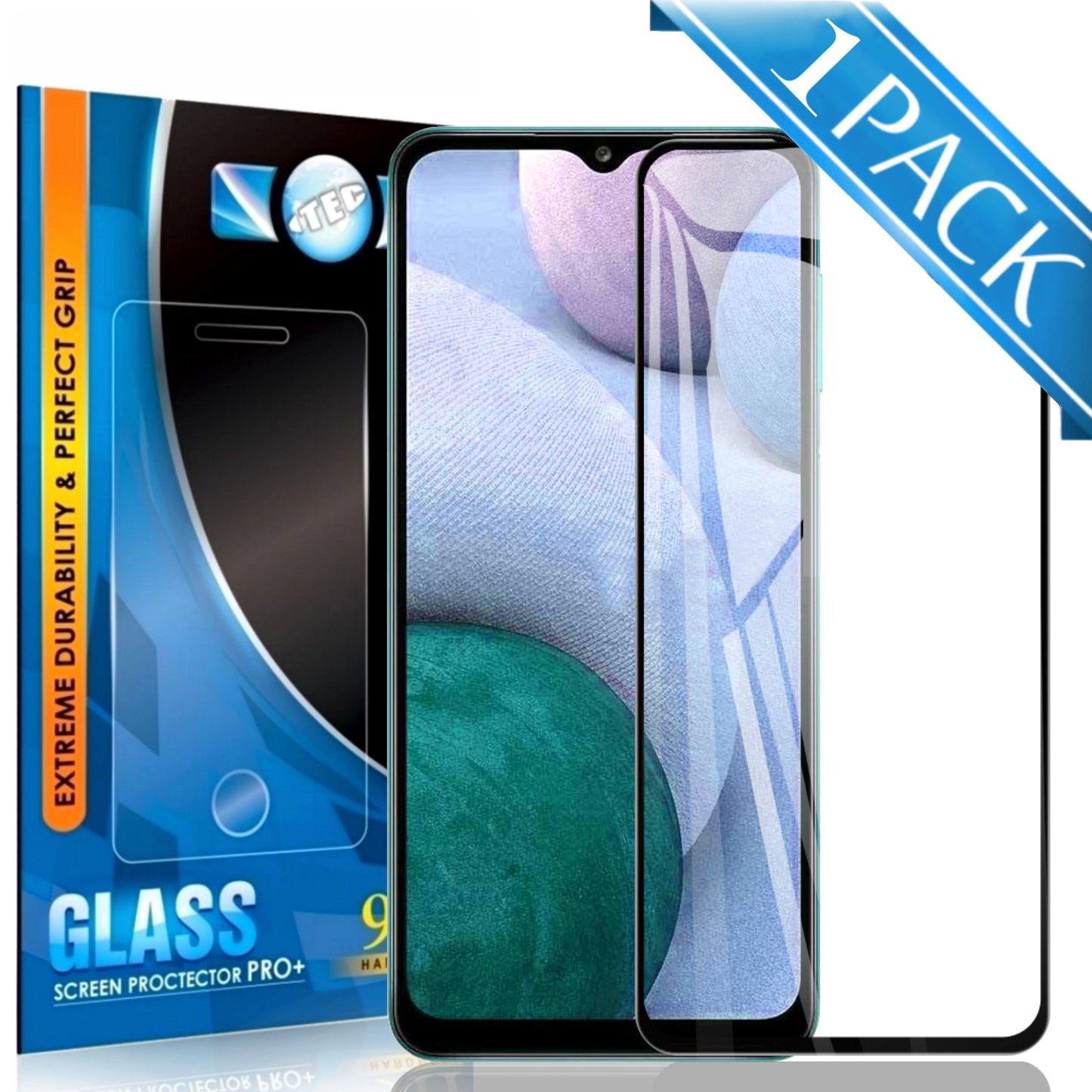 1 Pack - iTEC 9D Full Cover Tempered Glass for All Samsung Models