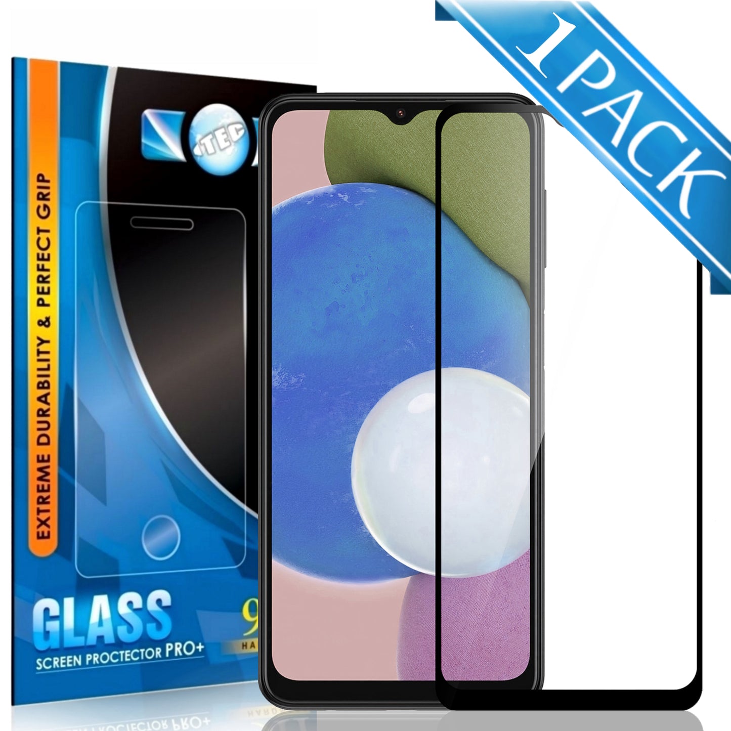 1 Pack - iTEC 9D Full Cover Tempered Glass for All Samsung Models