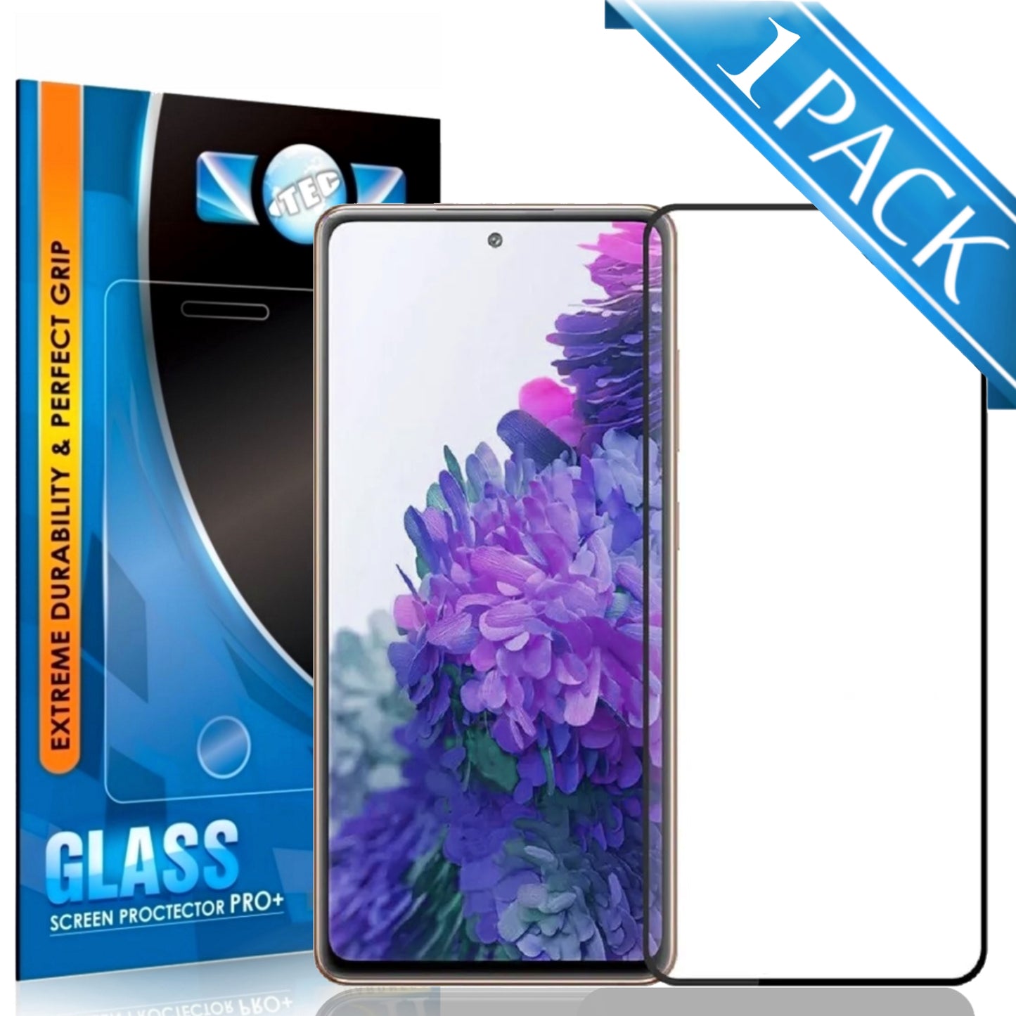 1 Pack - iTEC 9D Full Cover Tempered Glass for All Samsung Models